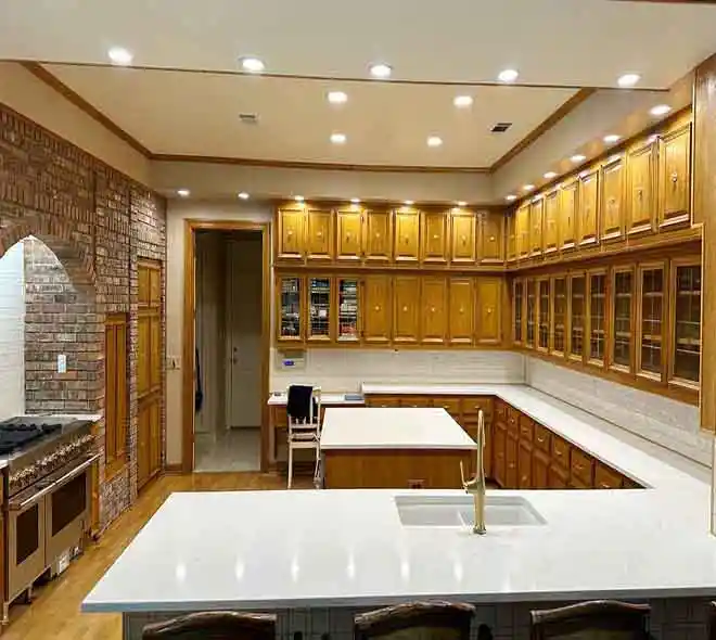 Kitchen Remodel in Plano, TX – New Cabinets & Modern Island